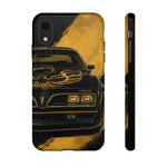 Trans Am Black Gold Shaker Tough Phone Case Muscle Car Art Cover