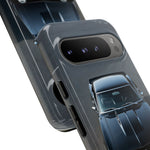1969 Camaro SS Black Overhead Tough Phone Case Cover Gift Art