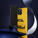 Yellow Miata Phone Case, NA Roadster 90s JDM Legend Cover