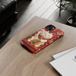 Maneki Neko Lucky Cat Art Tough Phone Case