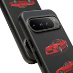 Z28 Red Triview Phone Case Classic Car Illustration