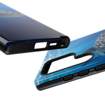 Tiger Shark Phone Case, Dappled Blue Water Tough Cover