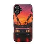 Fox Body Mustang Sunset Tough Phone Case - Palm Boulevard Poster