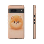 Pomeranian Kawaii Puffball Chibi Pet Dog Art Tough Phone Case