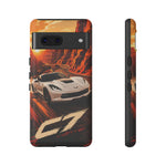 Arctic White C7 Canyon Carver Tough Phone Case
