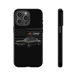 Z28 Camaro Phone Case Classic Muscle Car Patriotic Tough Cover Gift Art
