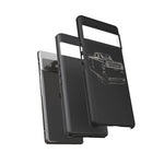 1959 Chevy Impala illustration Tough Case | Retro Classic Car Phone Cover