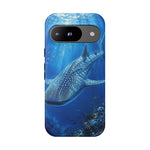 Whale Shark Phone Case, Sunlit Spotted Pattern Cover