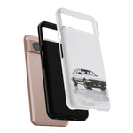 White AE86 Phone Case, JDM Drift Icon Tough Cover