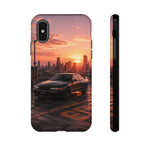 R32 Skyline GT-R Phone Case Sunset City Tough Cover Gift Art