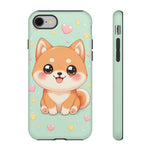 Shiba Inu Kawaii Chibi Smile Pet Dog Art Tough Phone Case