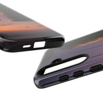 Temple Bell Sunset Phone Case Japan Zen Tough Case