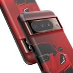 Red C7 ZR1 Corvette Studio Tough Phone Case