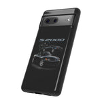 Black S2000 Roadster Collage JDM Tough Phone Case Cover Gift