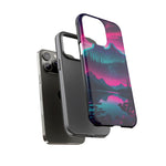 2 Rounds Canada Retina Artwork Vaporwave Phone Case – Landscape Aesthetic