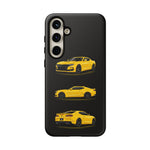 Yellow Camaro SS Muscle Car Phone Case Tough Multi View Print