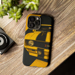 Z28 Yellow Camaro Retro Poster Tough Phone Case