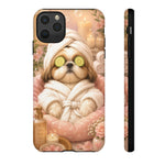 Spa Shih Tzu Phone Case | Cute Dog Relaxation