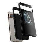 Tarpon Fishing Phone Case, Saltwater Portrait Black Cover, Gift