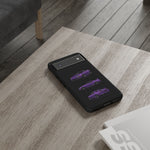 MK4 Supra Phone Case Purple, Three-View Vector Cover