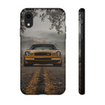Camaro Z28 Phone Case, Gold 77 Foggy Country Road Cover