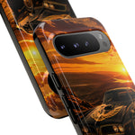 1974 Trans Am 455 Muscle Car Art Sunset phone case
