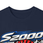 2008 S2000 Racing Graphic Long Sleeve Tee | Blue JDM Sports Car