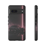 FC RX-7 Pink Neon Fog Column Tough Case