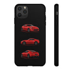 Red 370Z Sports Coupe Tough Phone Case for JDM Enthusiasts