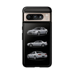 Silver Prelude Sports Coupe Tough Phone Case for JDM Fans