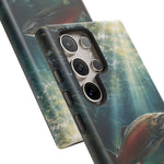 Salmon River Fishing Phone Case, Sunlit Current Cover