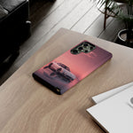 White FD RX-7 Blush Pink Sky Tough Case