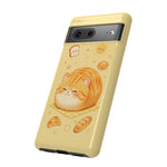 Orange Tabby Loaf Kawaii Chibi Pet Cat Art Tough Phone Case