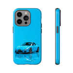 RX-7 Cyan Studio Phone Case Studio Color Match Car Art
