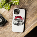 NSX Retro Mount Fuji Illustration JDM phone case | Tough Cover