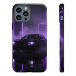 Midnight Charger Violet Neon Tough Phone Case