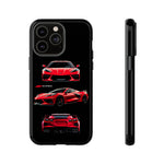 2026 Red C8 Z06 Phone Case for Chevy Fans, Tough Cover