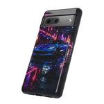 Blue C7 Neon District Tough Phone Case