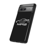 MR2 White Side Silhouette JDM Tough Phone Case Cover Gift