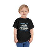 1969 Trans Am Toddler T-Shirt – Classic White & Blue Muscle Car Tee