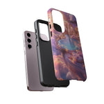 Floating Pool Deck Phone Case, Pastel Cloud 3D Render Cover