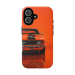 69 Camaro SS Tough Phone Case, Orange Classic Muscle Car Gift for Guys