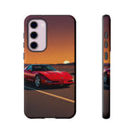 Red C4 ZR-1 King of the Hill Art Tough Phone Case