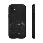Stealth Black GT500 Phone Case, Muscle Car Cover