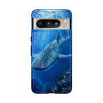 Whale Shark Phone Case, Sunlit Spotted Pattern Cover