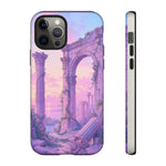 Roman Ruins Pastel Sky Vaporwave Art Tough Phone Case