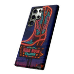 Neon Cowboy Boot phone case | High Noon Saloon design