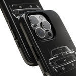 1969 Camaro Black Restomod Front Tough Phone Case Cover Gift