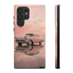 1957 Chevy Bel Air Blush Cream Tough Phone Case for Classic Car Fans