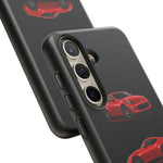 Red 370Z Sports Coupe Tough Phone Case for JDM Enthusiasts